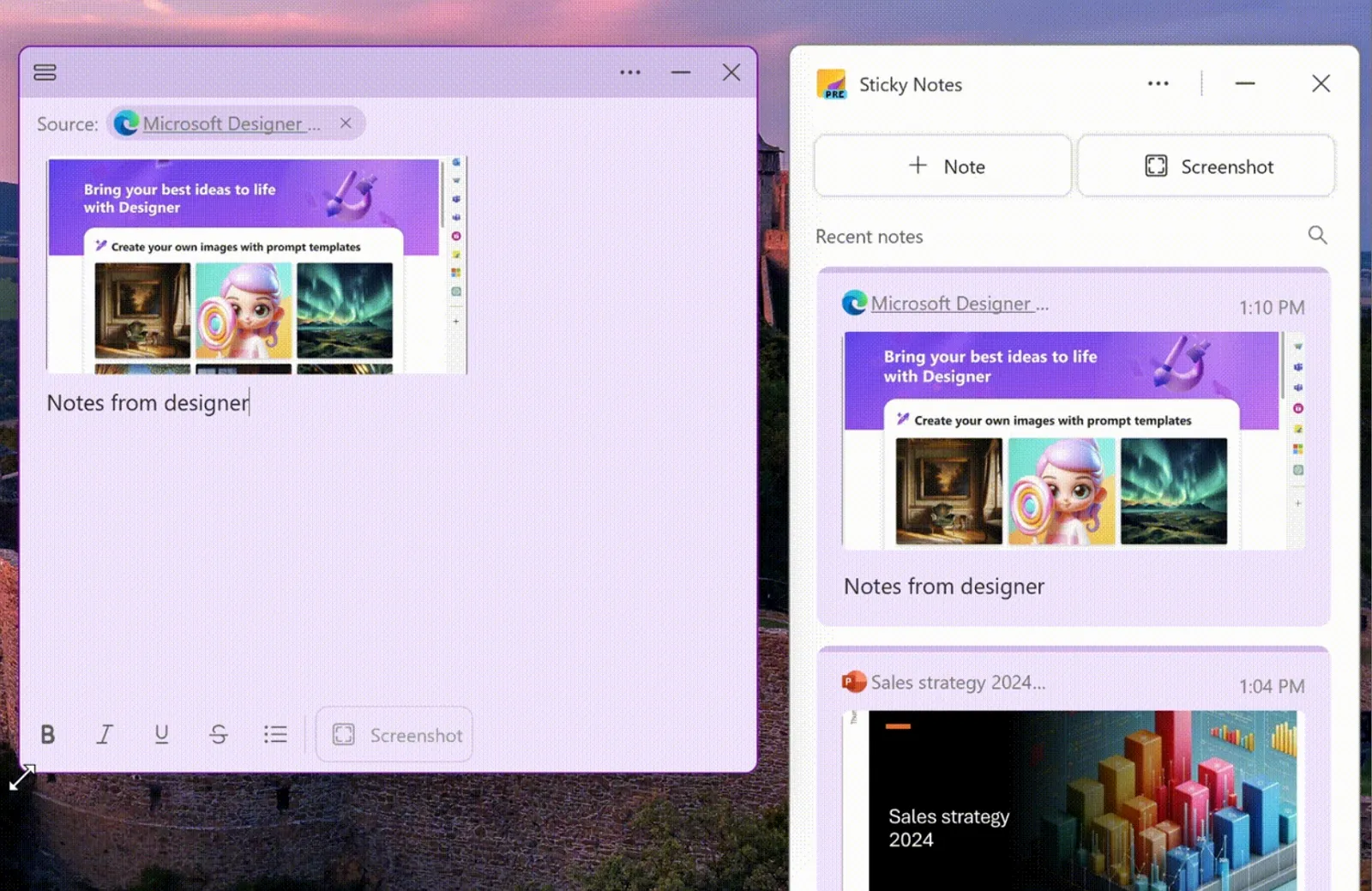 Windows 11 has a new Sticky Notes app, and you can try it now