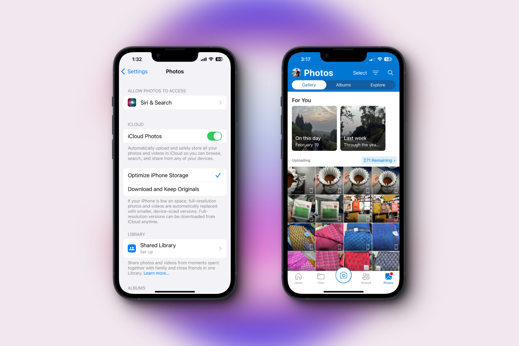 Disabling iCloud Photos on iPhone and switching to Microsoft OneDrive