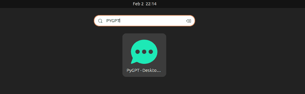 launching pygpt on linux