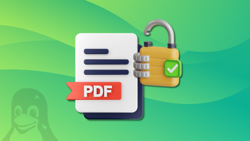 How to Remove Password from PDF Files in Linux