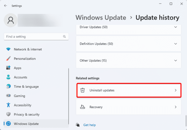 uninstall updates 2 600x417 - Hotspot Not Working In Windows 11: Fixed