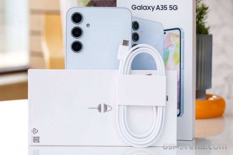Samsung Galaxy A35 in for review