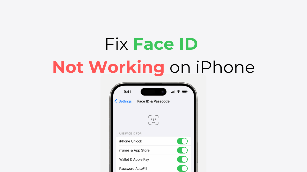 How to Fix Face ID Not Working on iPhone after iOS Update