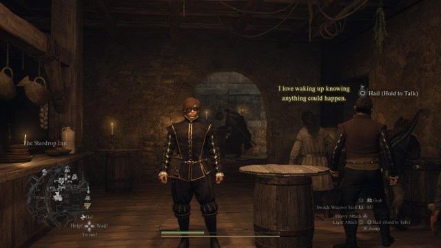 The Arisen wearing a noble outfit in Dragon's Dogma 2.