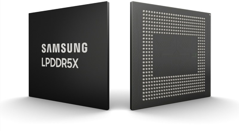 Samsung unveils fastest LPDDR5X RAM yet for mobile and server AI applications